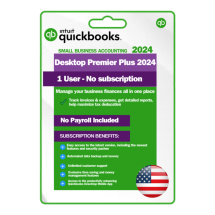 QuickBooks Desktop Premier Plus 2024 - Lifetime subscription