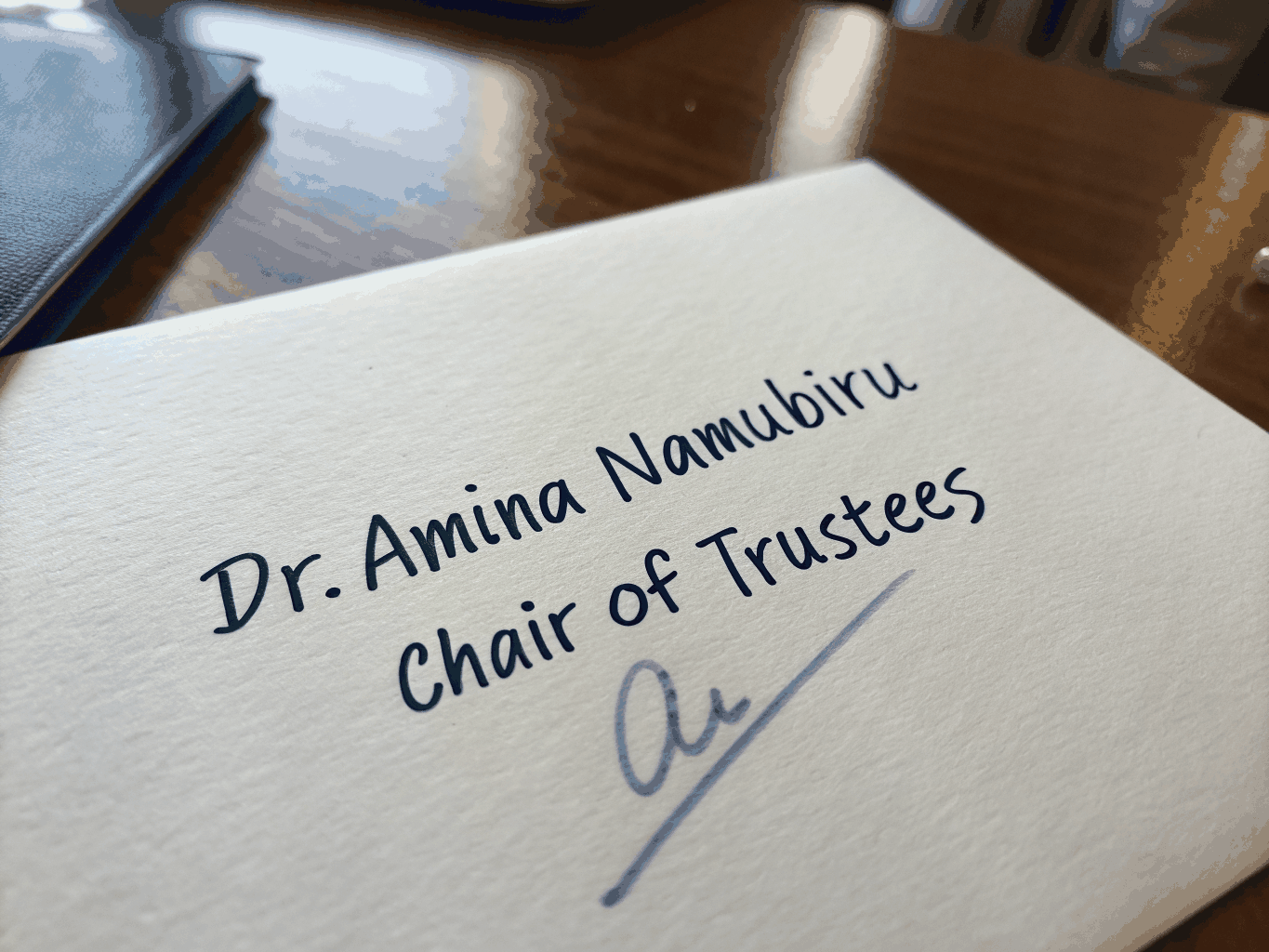 Amina Ndlovu Signature